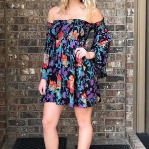 Black & Floral Dress